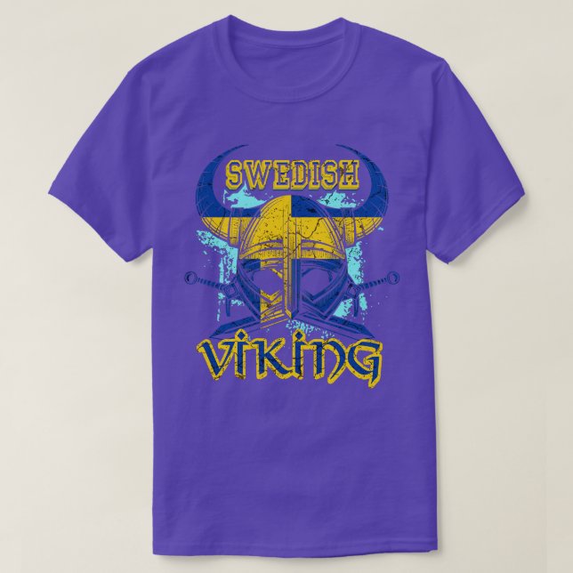 Swedish Viking 8 T-Shirt (Design Front)