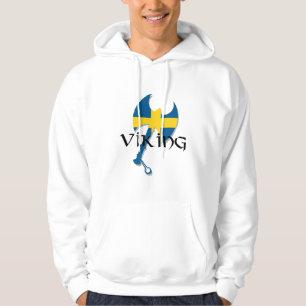 Swedish Viking Sweden Axe Hoodies
