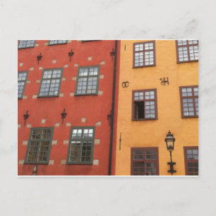 Swedish Windows Postcard