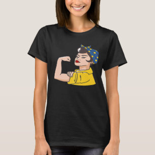 Swedish Woman Sweden Flag Proud Girl Sverige Count T-Shirt