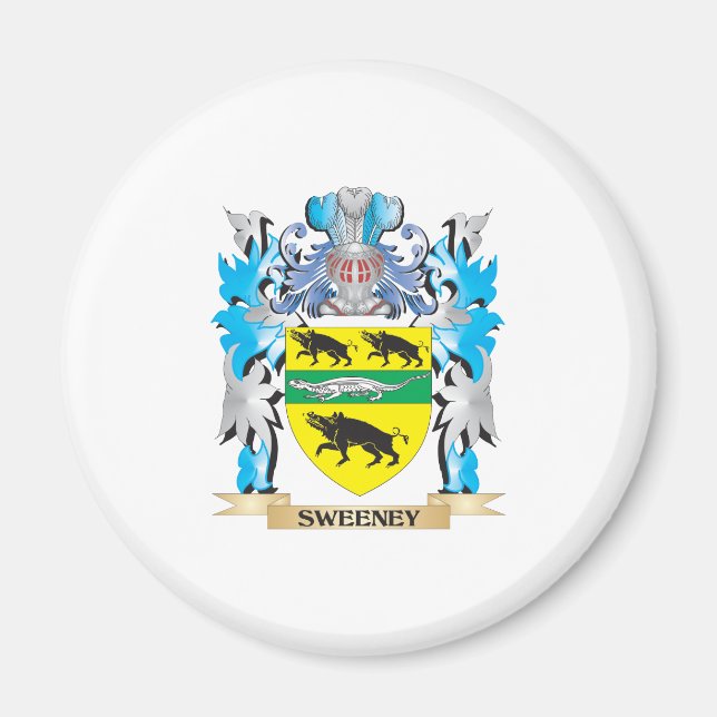 Sweeney Coat of Arms - Family Crest Magnet (Front)