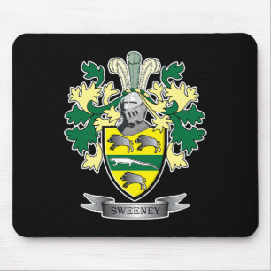 Sweeney Coat of Arms Mouse Mat