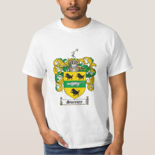 Sweeney Family Crest - Sweeney Coat of Arms T-Shirt