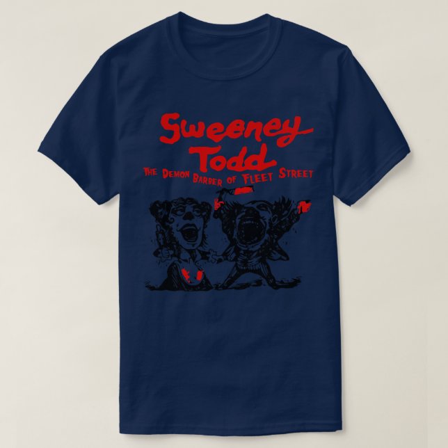 Sweeney Todd T-Shirt (Design Front)