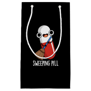 Sweeping Pill Funny Medicine Pun Small Gift Bag