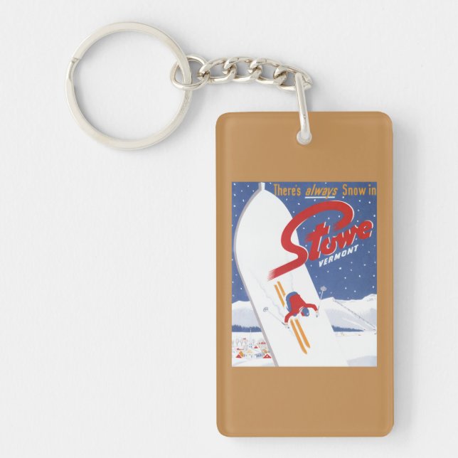 Sweeping S - There's Always Snow Promo Poster Key Ring (Front)