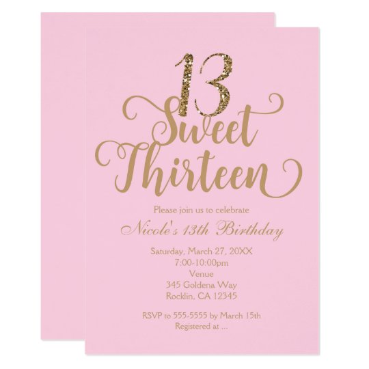 13 Birthday Invitations Free 5