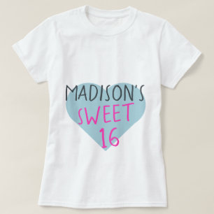 Sweet 16 16th Birthday T-Shirt