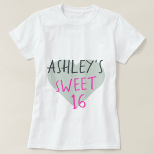 Sweet 16 16th Birthday T-Shirt