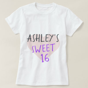 Sweet 16 16th Birthday T-Shirt