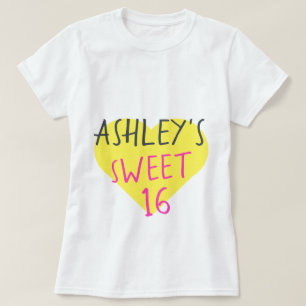 Sweet 16 16th Birthday T-Shirt
