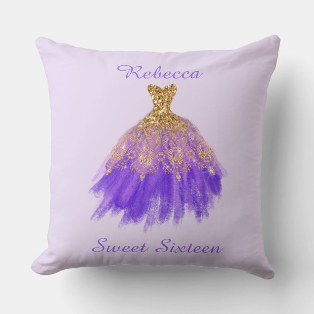 Sweet 16  Birthday Cushion (Front)