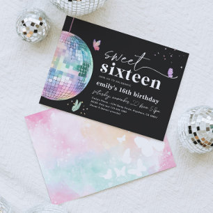 Sweet 16 Birthday Invitation