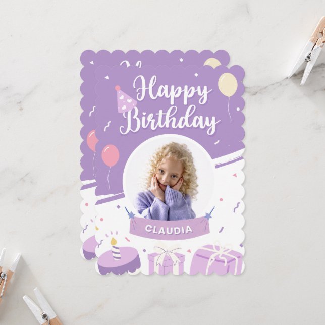 Sweet 16 Birthday Invitation (Front/Back In Situ)