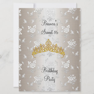 Sweet 16 Birthday party invitation 2