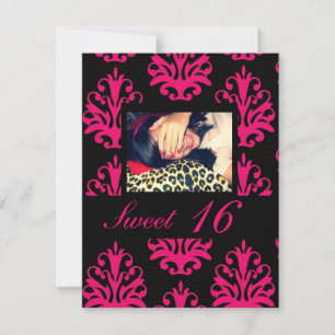 Sweet 16 Birthday Party Invitations
