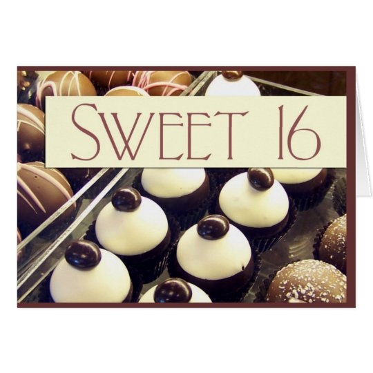 Sweet 16 card