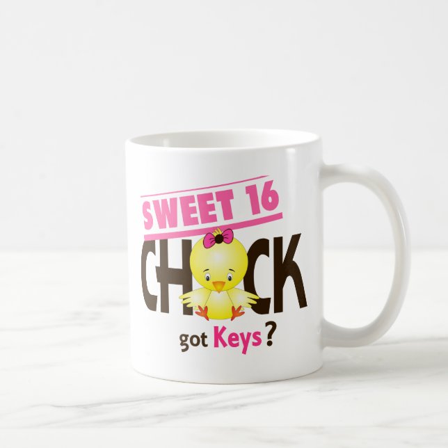 Sweet 16 Chick 1 Coffee Mug (Right)