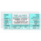 Sweet 16 Concert Ticket Invitation