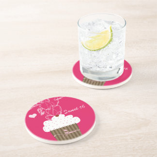 Sweet 16 Cupcake Coasters