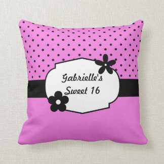 Sweet 16 Custom Birthday Pillow