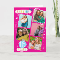Sweet 16 Daughter Photo Keepsake Memories