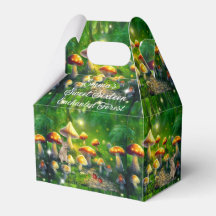 Sweet 16 Enchanted Forest Rabbits Frogs Mushroom