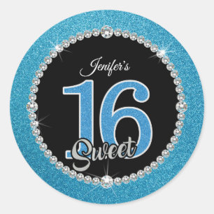 Sweet 16 envelope Sticker