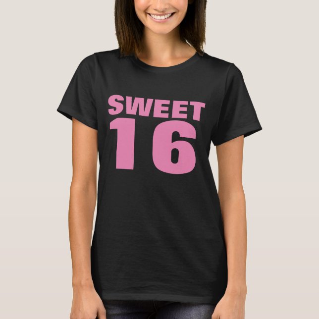 SWEET 16 GIRLS T-SHIRTS TEES (Front)