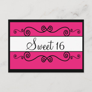 Sweet 16 Invitation