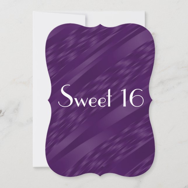 Sweet 16 invitation (Front)