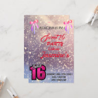 sweet 16 INVITATOIN