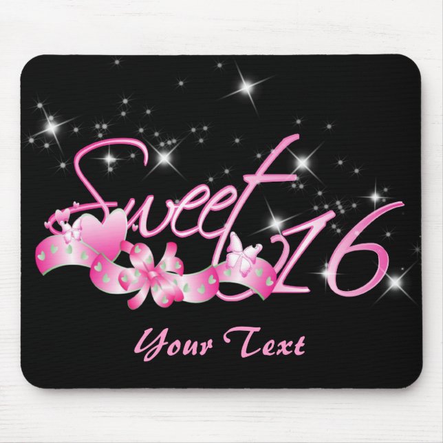 Sweet 16 Keepsake  Mousepad (Front)