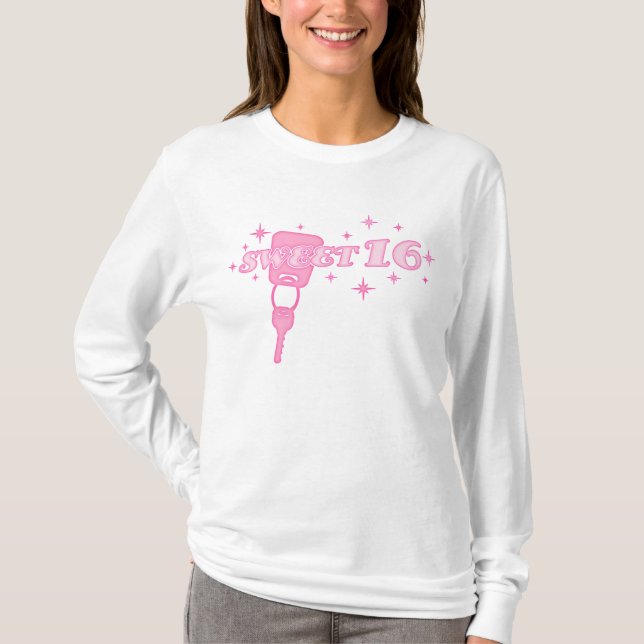 Sweet 16 Key T-Shirt (Front)