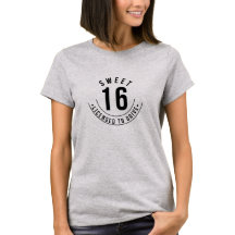 SWEET 16 Licensed to Drive BIRTHDAY T-shirt