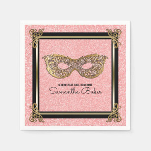 Sweet 16 Masquerade Birthday Party   Sweet Sixteen Napkin
