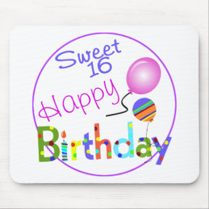 Sweet 16 mouse mat