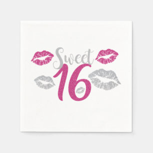 Sweet 16 napkin