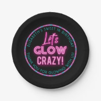Sweet 16 Neon Glow Birthday Party