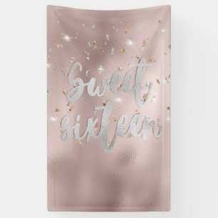 Sweet 16 party banner