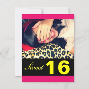 Sweet 16 Party Invitations