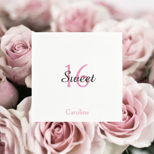 Sweet 16 Personalised  Napkin