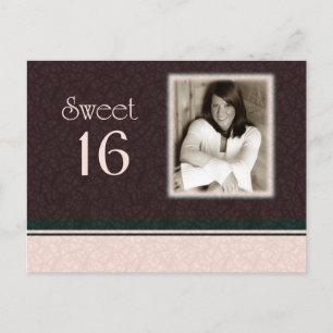 Sweet 16 Photo Invite