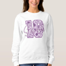 Sweet 16 Purple Lavender Floral 16th Birthday Gift
