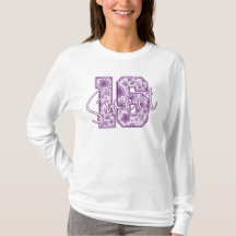 Sweet 16 Purple Lavender Floral 16th Birthday Gift
