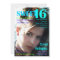 Sweet 16 Rising Star Teal Magazine Cover Invite
