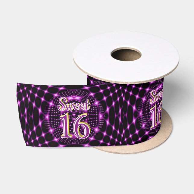 Sweet 16 satin ribbon (Spool)