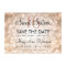 Sweet 16 Save The Date Rose Gold Glitter Lights