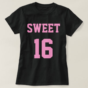 Sweet 16 Sixteenth Birthday T-Shirt
