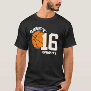 SWEET 16 SPORT Inspired GRAPHIC Birthday Tee